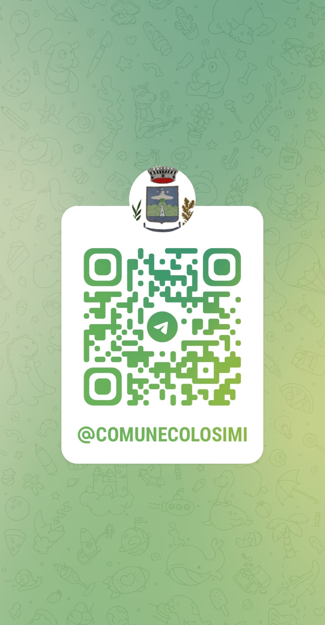qrcode_telegram comune di Colosimi